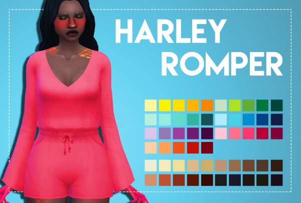  Simsworkshop: Harley Romper 2 by Weepingsimmer