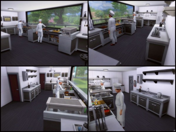 The Sims Resource: Men u Restaurant by sparky