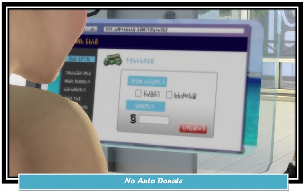  Mod The Sims: No Autonomous Donate via Computer by LittleMsSam