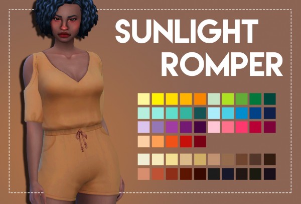  Simsworkshop: Sunlight Romper 1 by Weepingsimmer