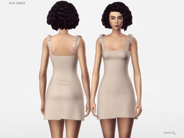  The Sims Resource: Sun Dress by serenity cc