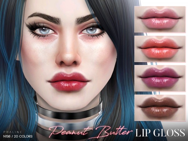  The Sims Resource: Peanut Butter Lip Gloss N136 by Pralinesims