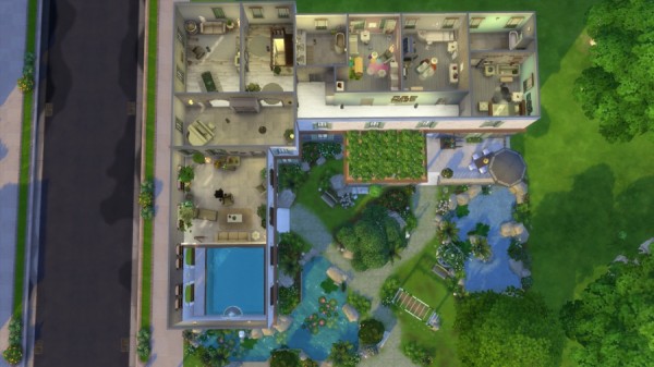  Sims Artists: Campagne et chic house