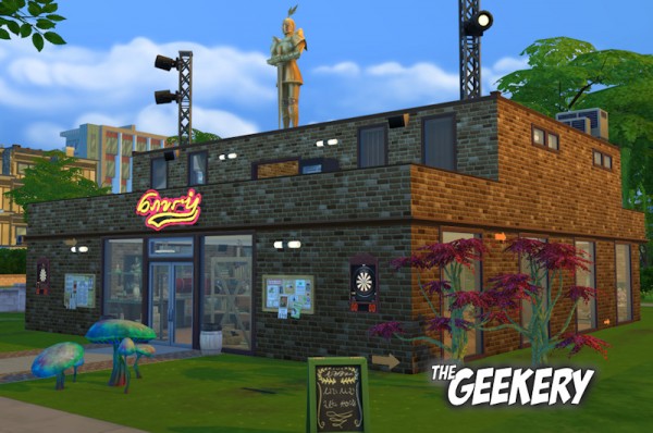  Mod The Sims: The Geekery by ElaineMc