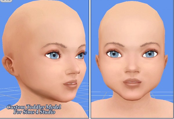  Sims 4 Studio: Custom Toddler Model