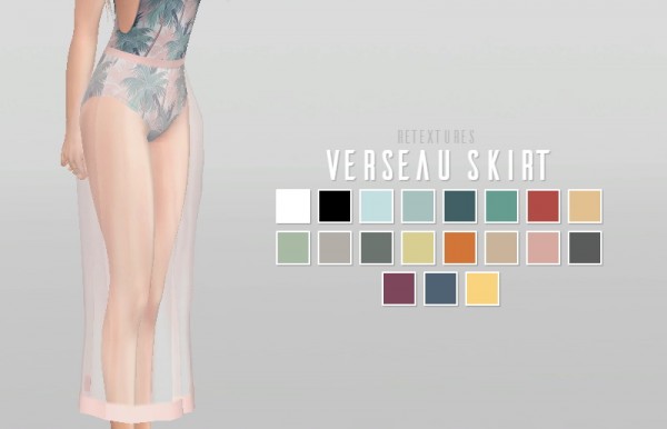 Simsworkshop: Verseau Skirt Retextures by catsblob