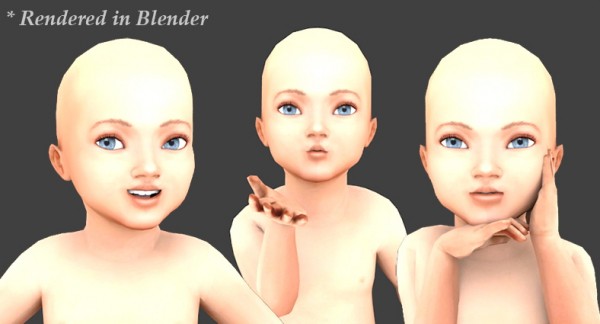  Sims 4 Studio: Custom Toddler Model