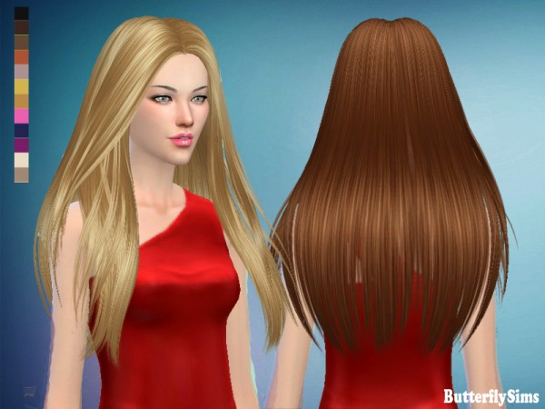  Butterflysims: ButterflySims 184 free hairstyle no hat