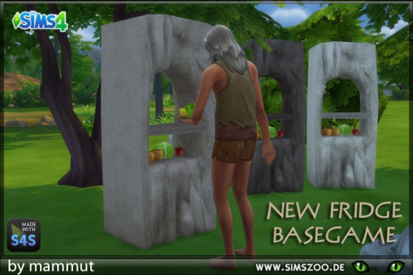  Blackys Sims 4 Zoo: Old Cool shelf by mammut