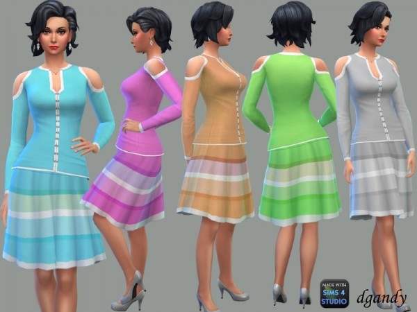  The Sims Resource: Rainbow Set by dgandy