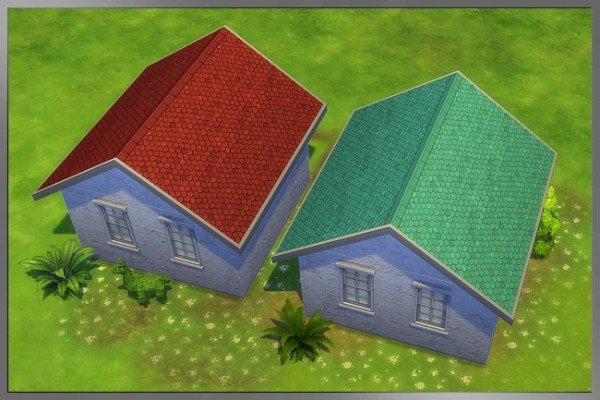  Blackys Sims 4 Zoo: Roof Recolors Fun by Cappu