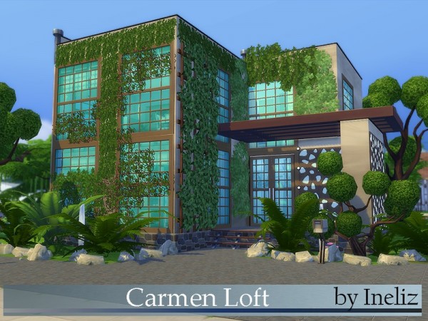  The Sims Resource: Carmen Loft by Ineliz