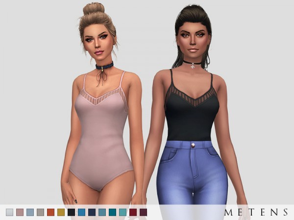  The Sims Resource: Hannah Bodysuit by Metens