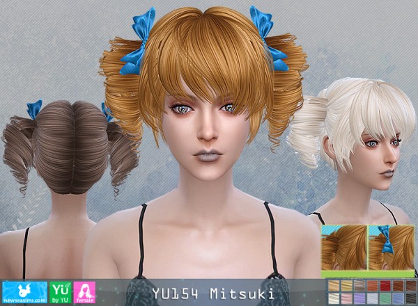 NewSea: YU154 Mitsuki donation hairstyle