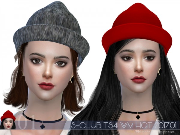  The Sims Resource: Hat 201701 by S Club