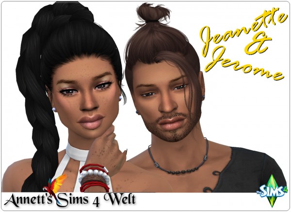  Annett`s Sims 4 Welt: Jeanette and Jerome
