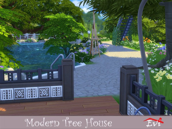  The Sims Resource: Modern Tree House by evi
