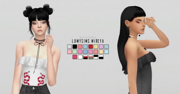  Simsworkshop: Lumysims Mireya Bodysuit recolored by catsblob