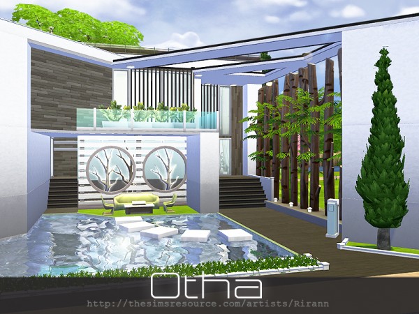  The Sims Resource: Otha house by Rirann