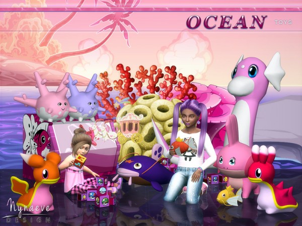  The Sims Resource: Ocean Toys by NynaeveDesign