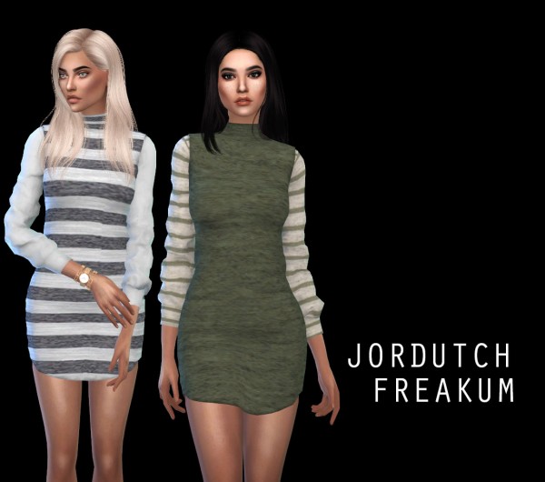  Leo 4 Sims: Jordutch Freakum dress recolor