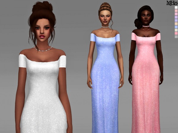  The Sims Resource: Jessica Dress by Margeh 75