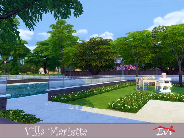  The Sims Resource: Villa Marietta by evi