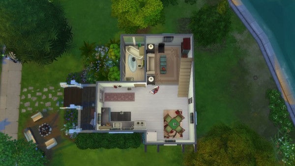  Mod The Sims: Lakefront Cottage by Sortyero29