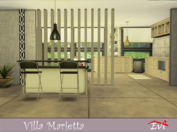  The Sims Resource: Villa Marietta by evi