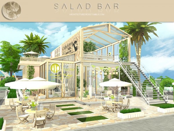  The Sims Resource: Salad Bar by Pralinesims