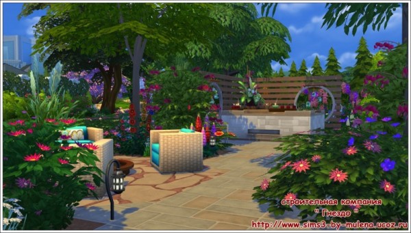 Sims 3 by Mulena: Our courtyard 6