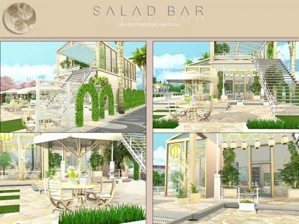 The Sims Resource: Salad Bar by Pralinesims • Sims 4 Downloads