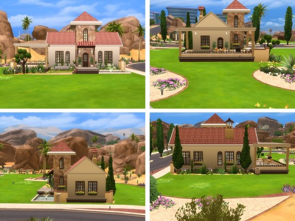  The Sims Resource: Little Oasis No CC by lenabubbles82