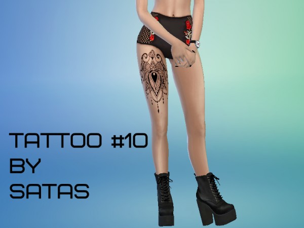  The Sims Resource: Tatto 10 by Satas
