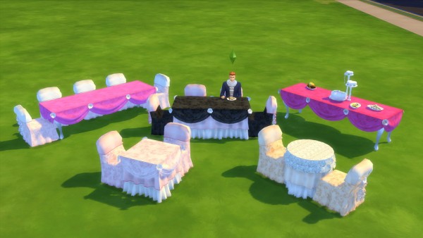  Simsworkshop: PrincessBliss Tie The Knot Wedding
