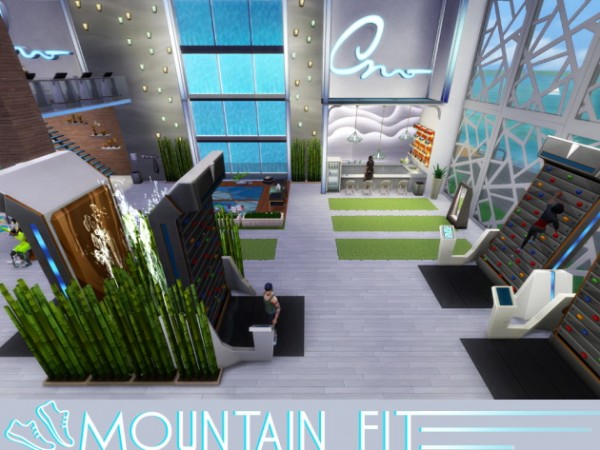Akisima Sims Blog: Mountain Fit house