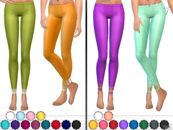  The Sims Resource: Churidar Leggings Set 20 by ekinege