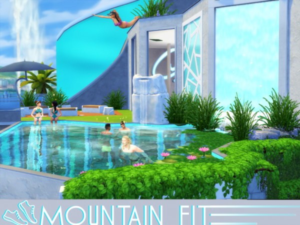 Akisima Sims Blog: Mountain Fit house