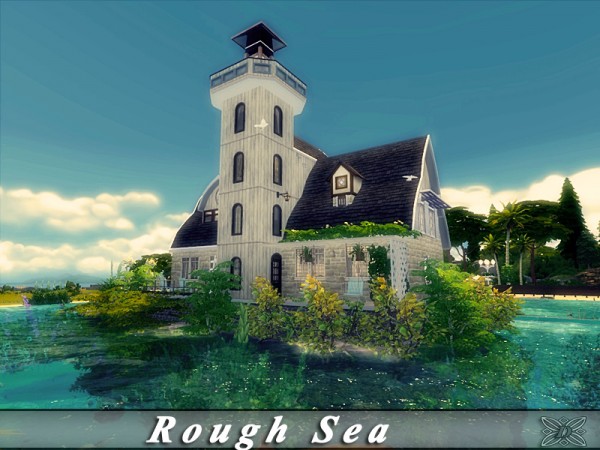  The Sims Resource: Rough Sea house by Danuta720