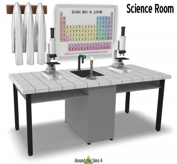 Around The Sims 4: Science Room