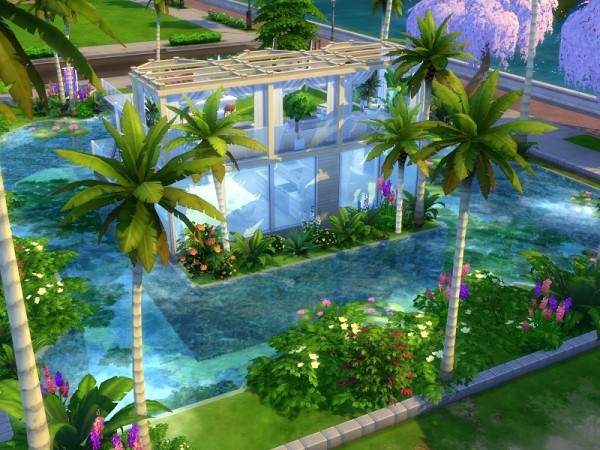  The Sims Resource: Party Houseboat by galadrijella