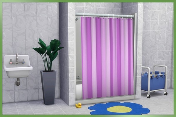  Blackys Sims 4 Zoo: Shower cabin H2O by Cappu