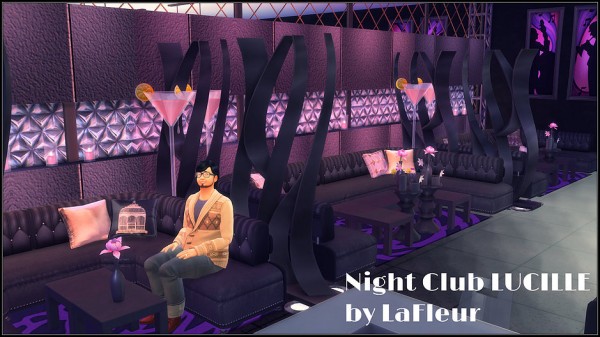  Lafleur 4 Sims: Night Club LUCILLE