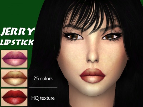  The Sims Resource: Jerry lipstick by Sharareh