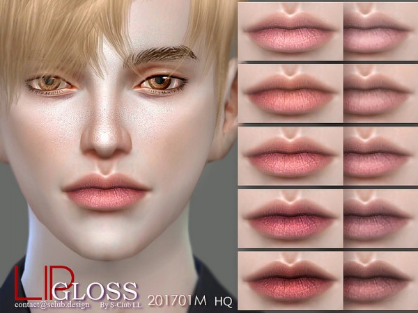  The Sims Resource: Lips 201701M by S Club