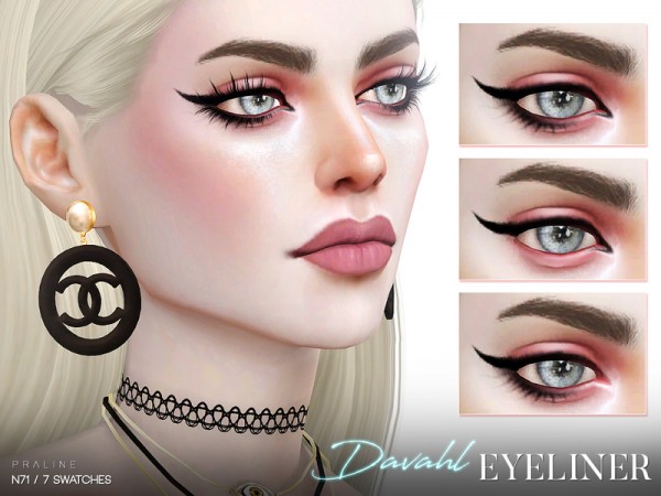  The Sims Resource: Tranquil Eyes N134 by Pralinesims