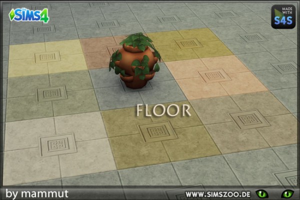 Blackys Sims 4 Zoo: Floor Early Civ 4 by mammut