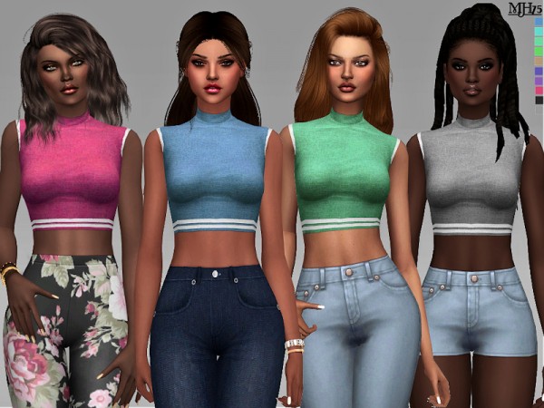  The Sims Resource: Legion Of Sport Tops by Margeh 75