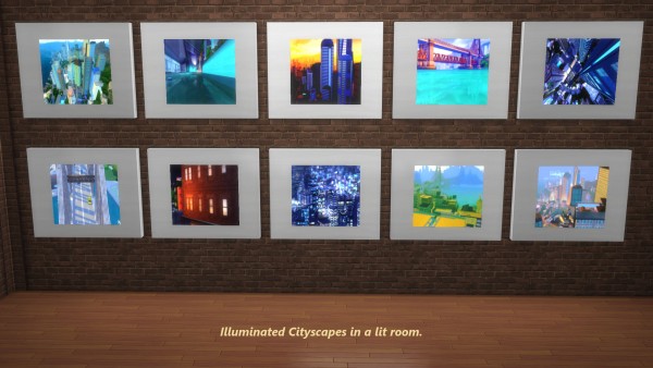  Mod The Sims: Illuminated Pictures: Cityscapes and Waterways by Snowhaze