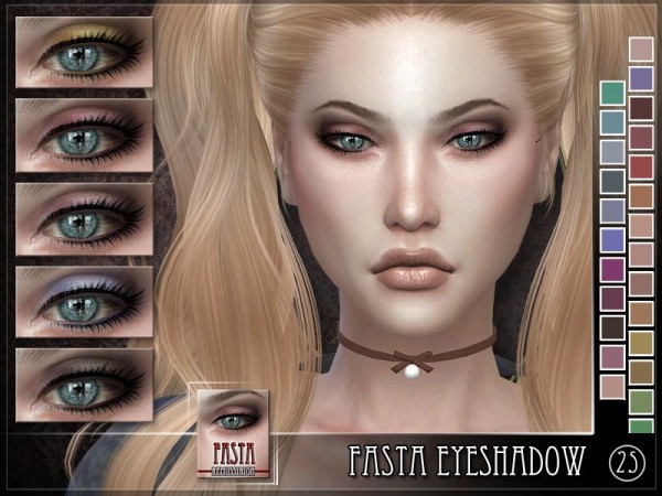  The Sims Resource: Fasta Eyeshadow by RemusSirion